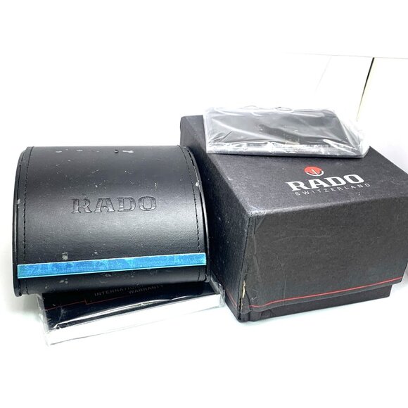 Rado Women's Watch R20613712 Integral Swiss Quartz Diamond Ceramic Tank 23mm - Picture 7 of 16